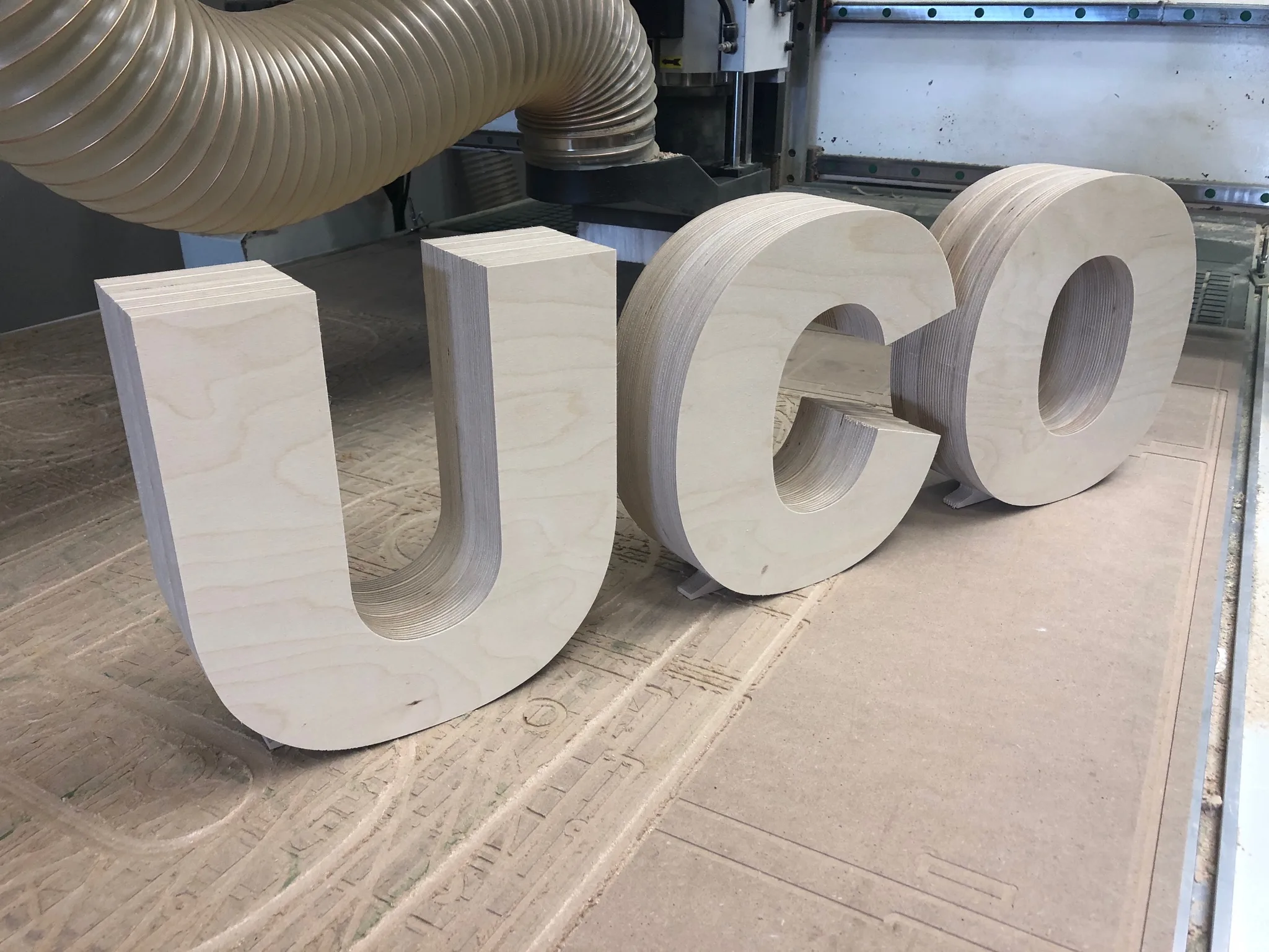Dikke Houten Letters