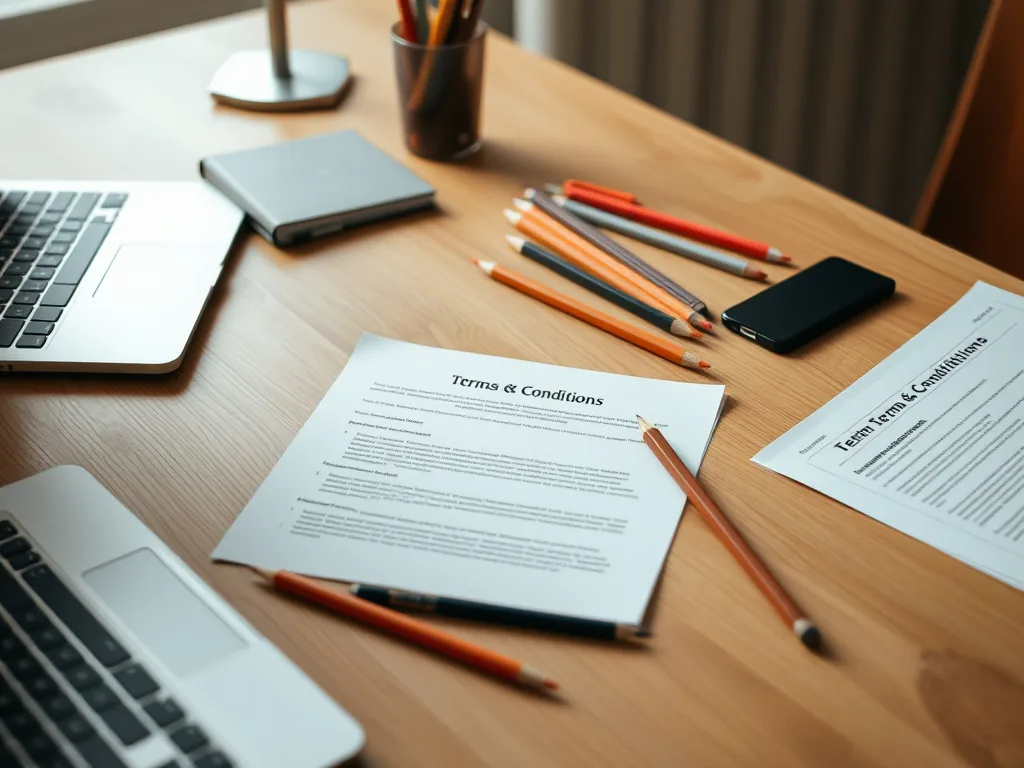 a-wooden-desk-with-laptop-pencils-and-sheets-of-paper