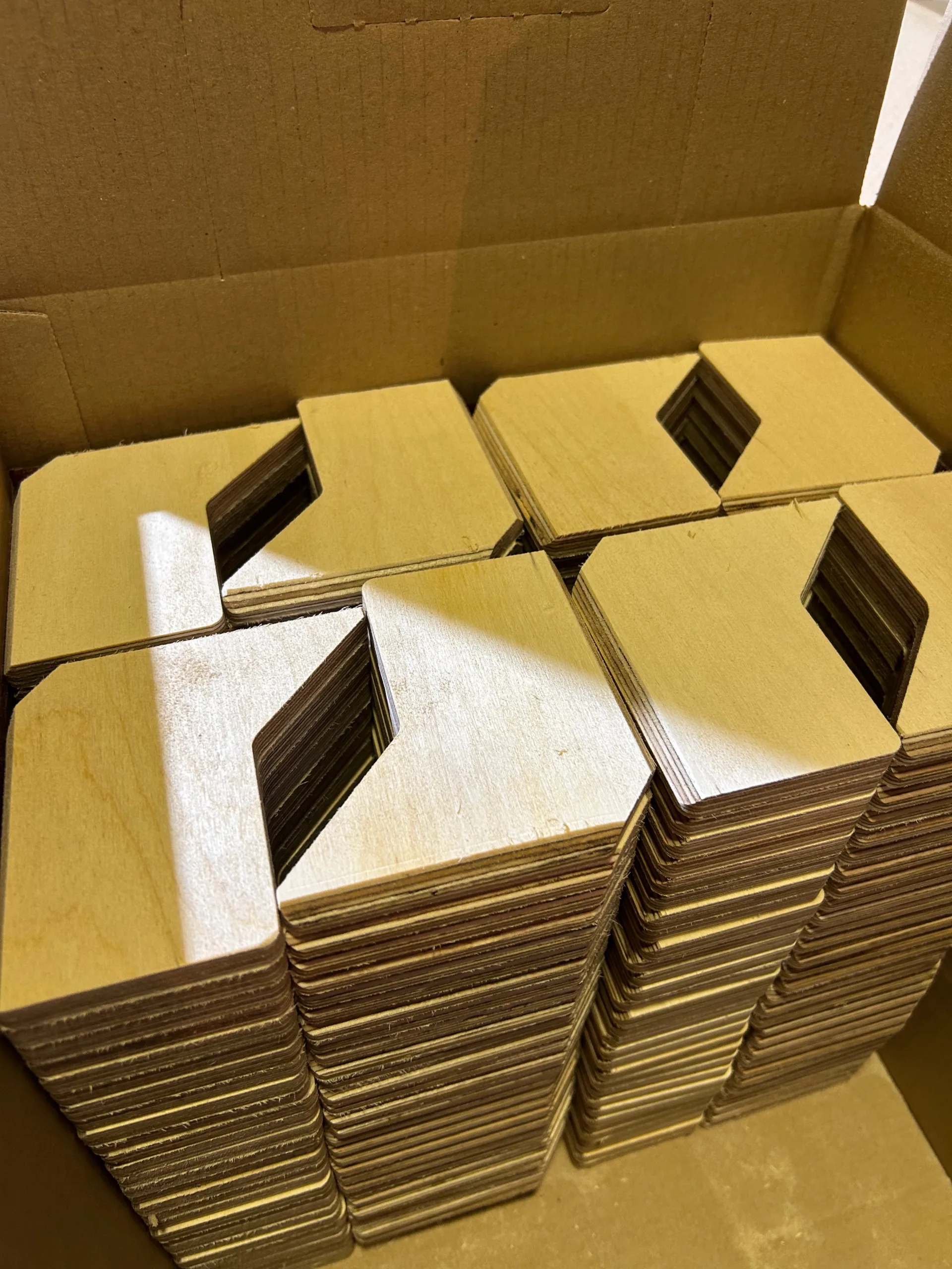 Houten serie producten