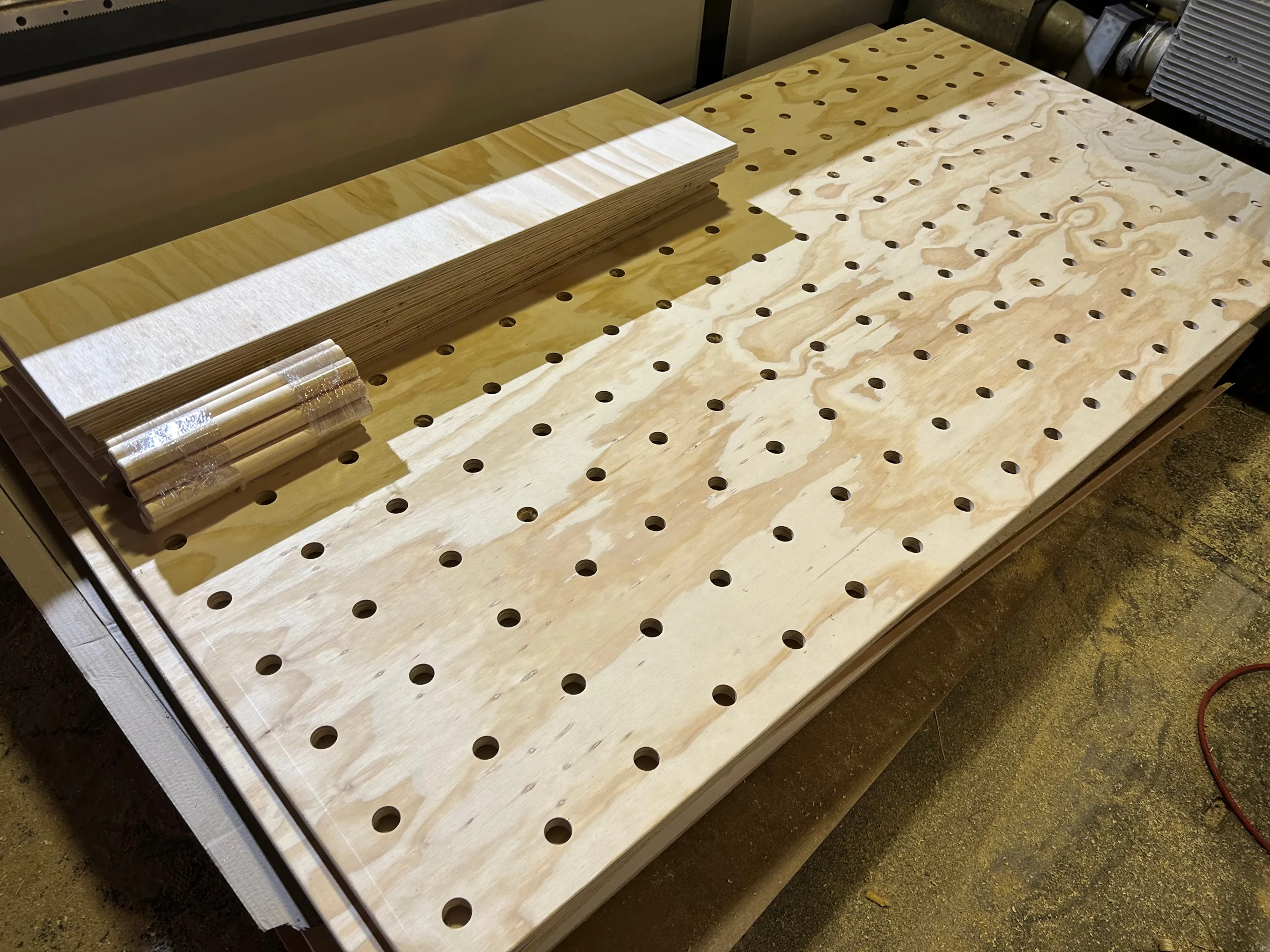 Pegboard Kantoorwand Interieur