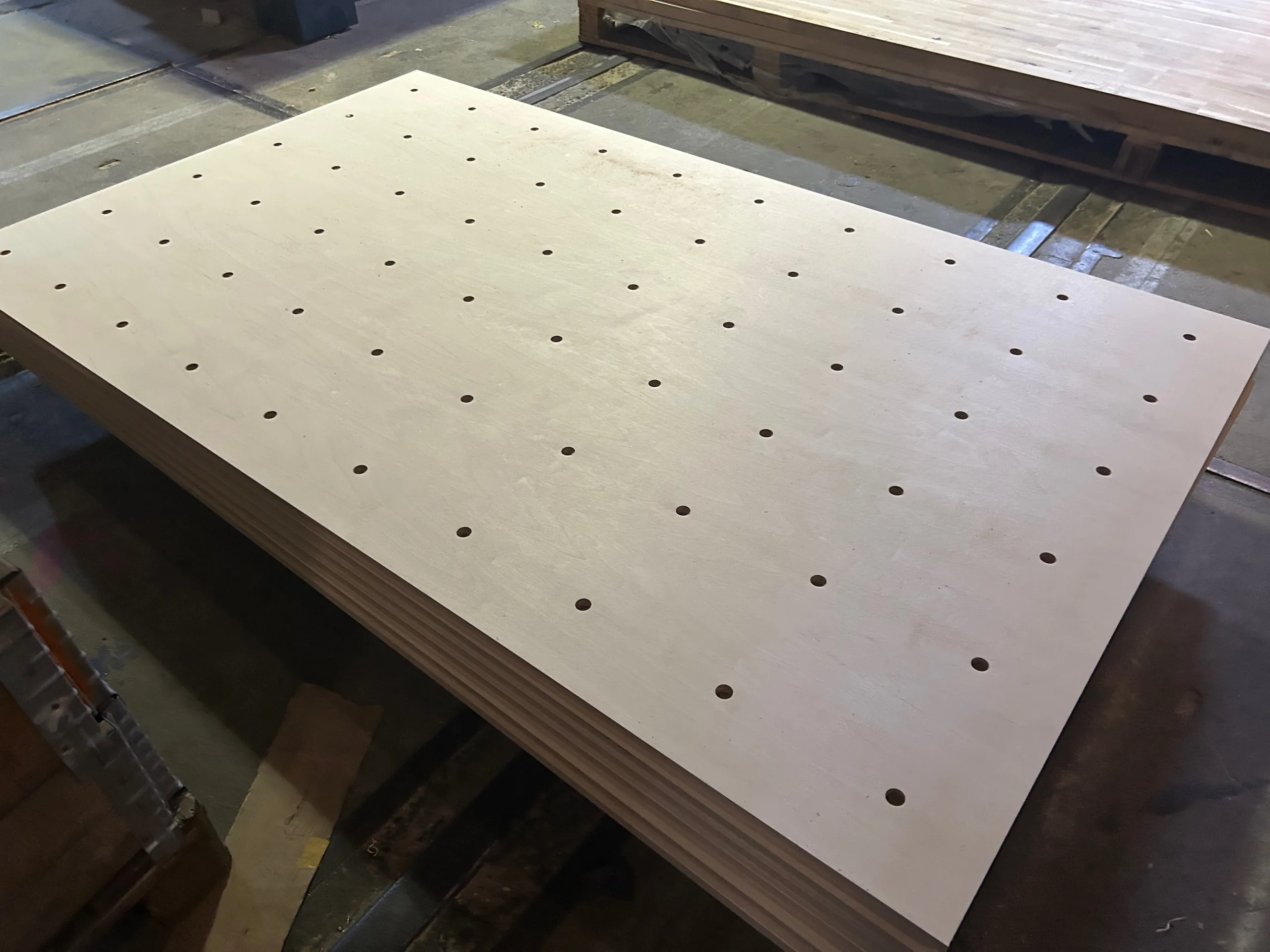 Pegboard Wand voor Winkel Interieur