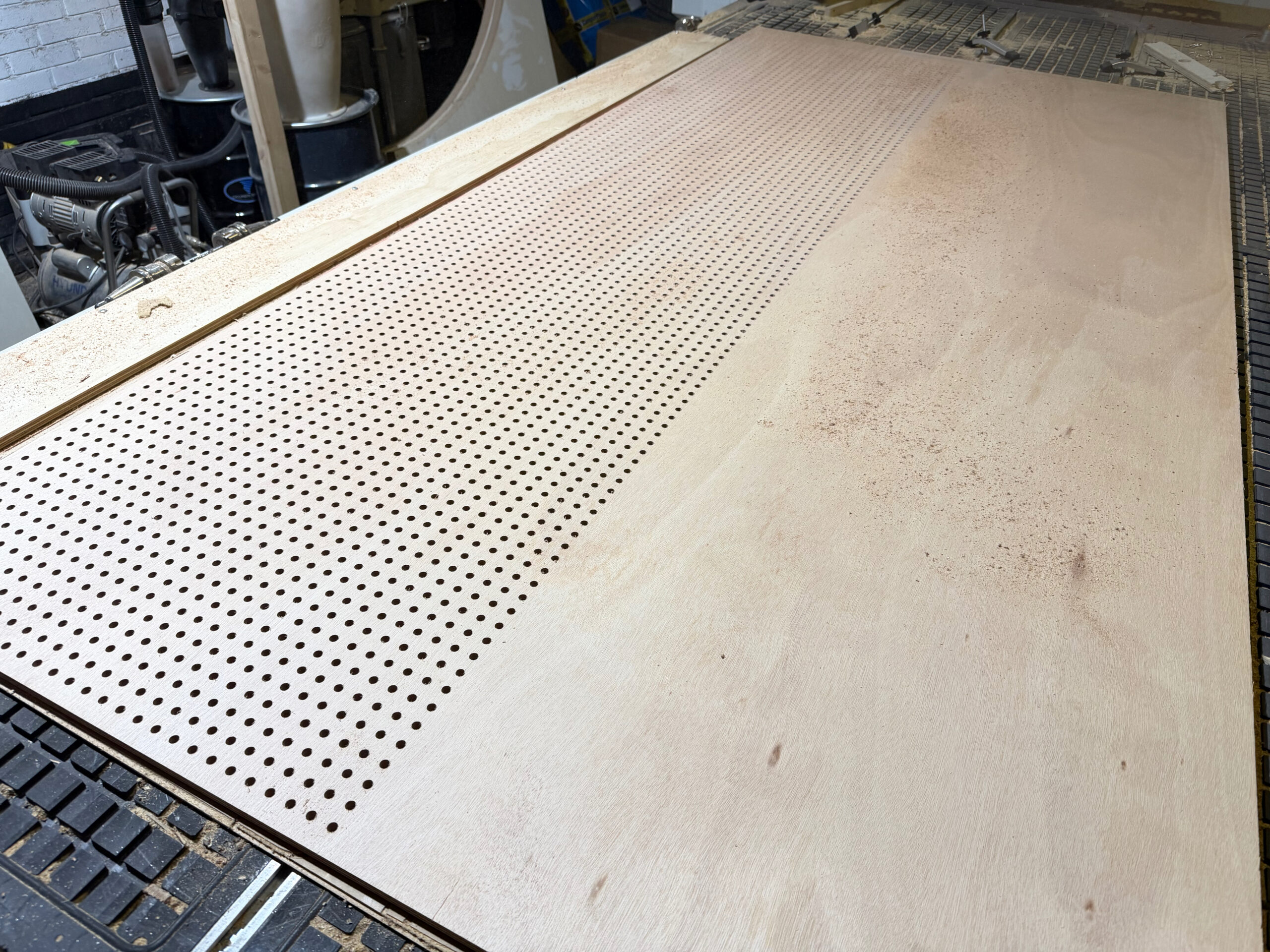 Akoestisch Paneel Op Maat Gemaakt Acoustic Wandpaneel Gaatjes Plaat Hout Decoratie Akoestiek Gaten Paneel