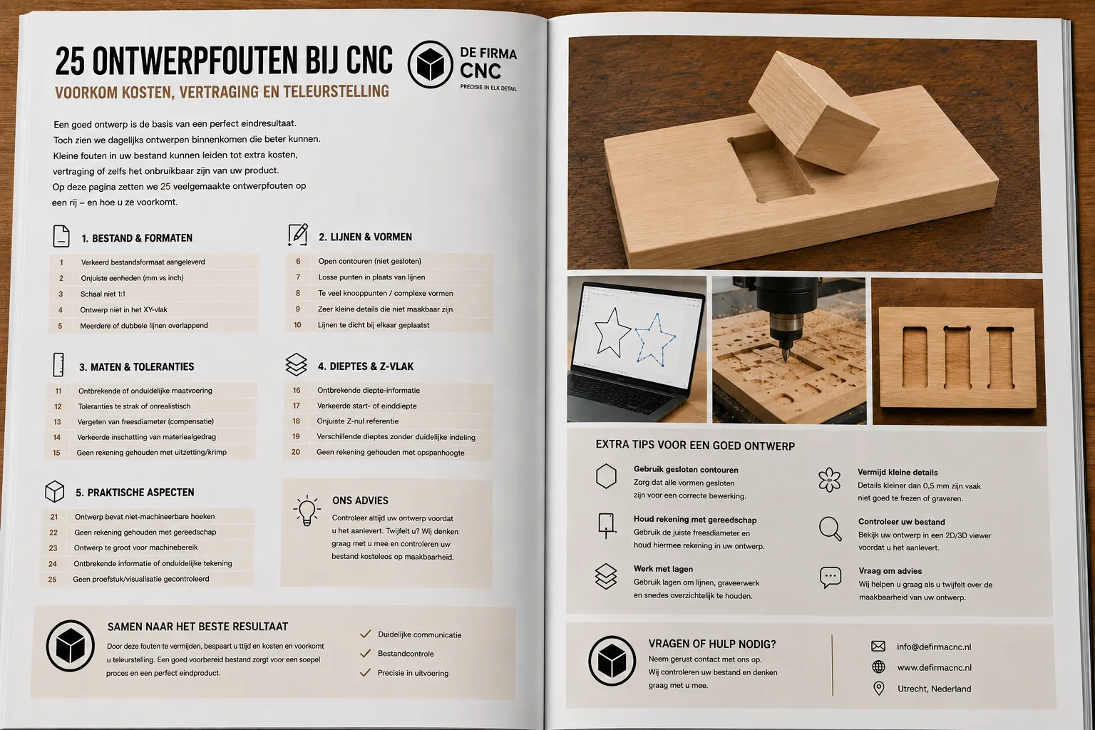 25 Ontwerpfouten Bij CNC Frezen Die Extra Kosten Veroorzaken