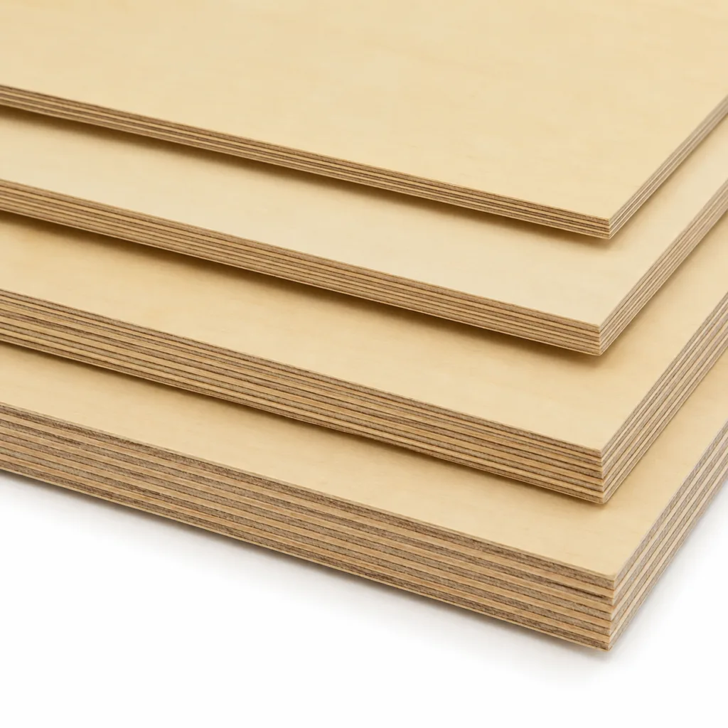 Melamine Berken Multiplx voor cnc frezen in utrecht