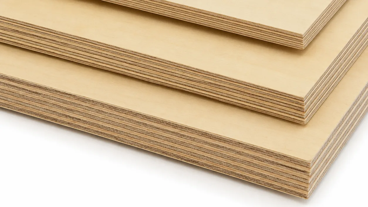 Melamine Berken Multiplx voor cnc bewerking