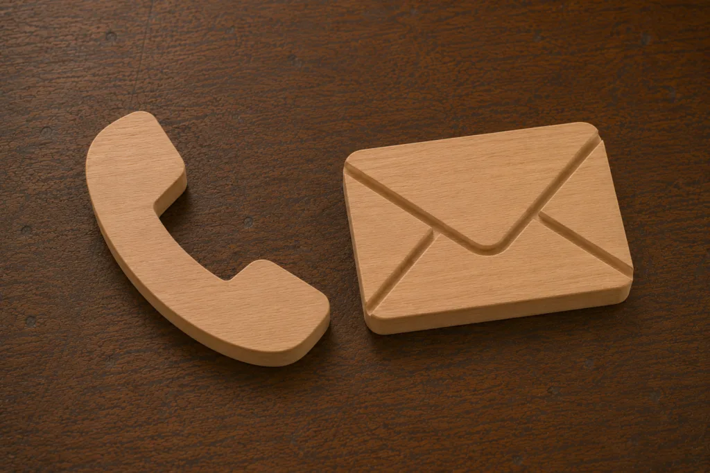 Contact Icons Van Hout Om Contact Op Te Nemen Bij Vragen Over Cnc Frees Werk Bij De Firma Cnc In Utrecht