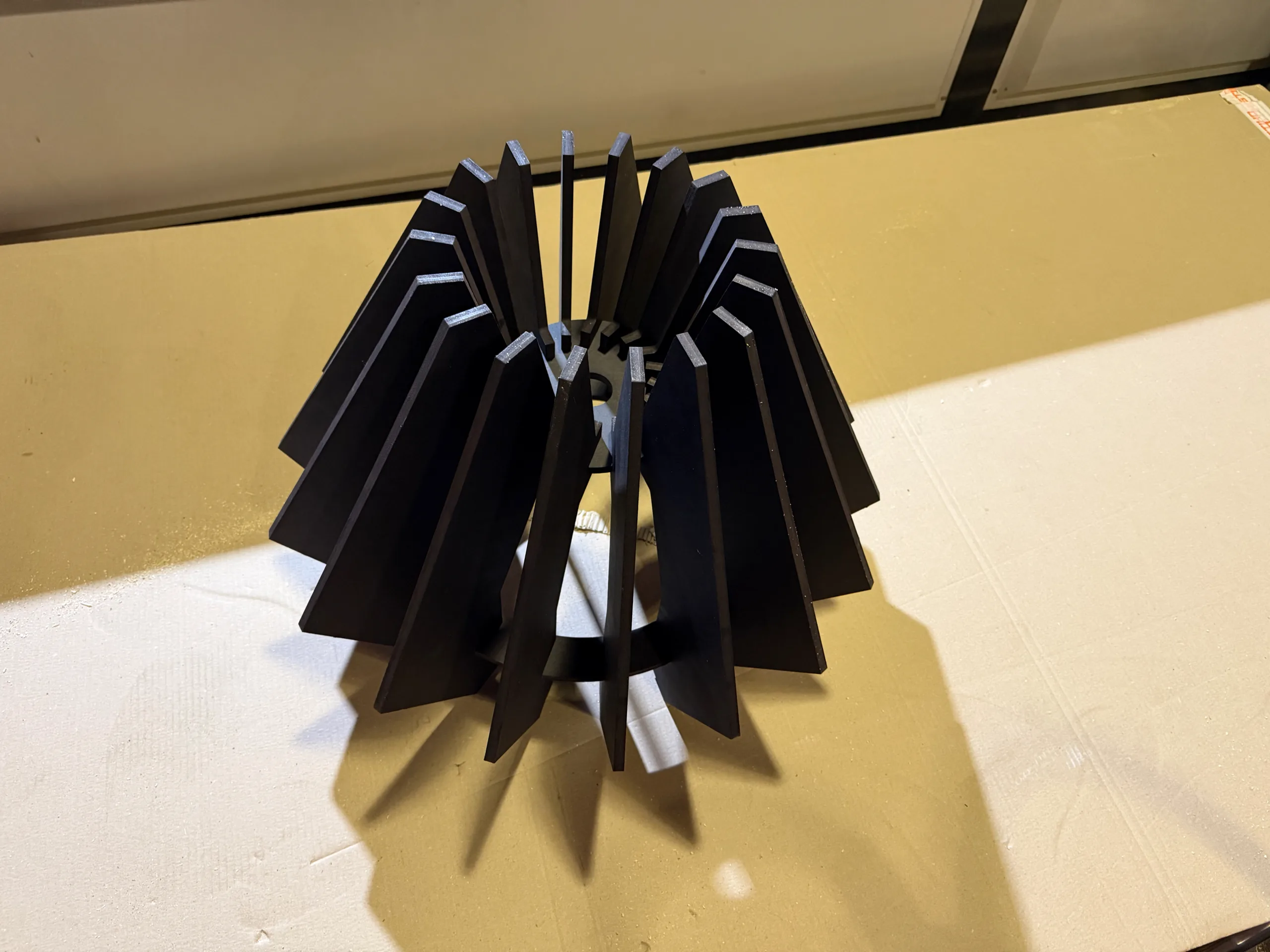 Houten Lampe Op Maat Laten Maken Design Lamp Zwart Mdf