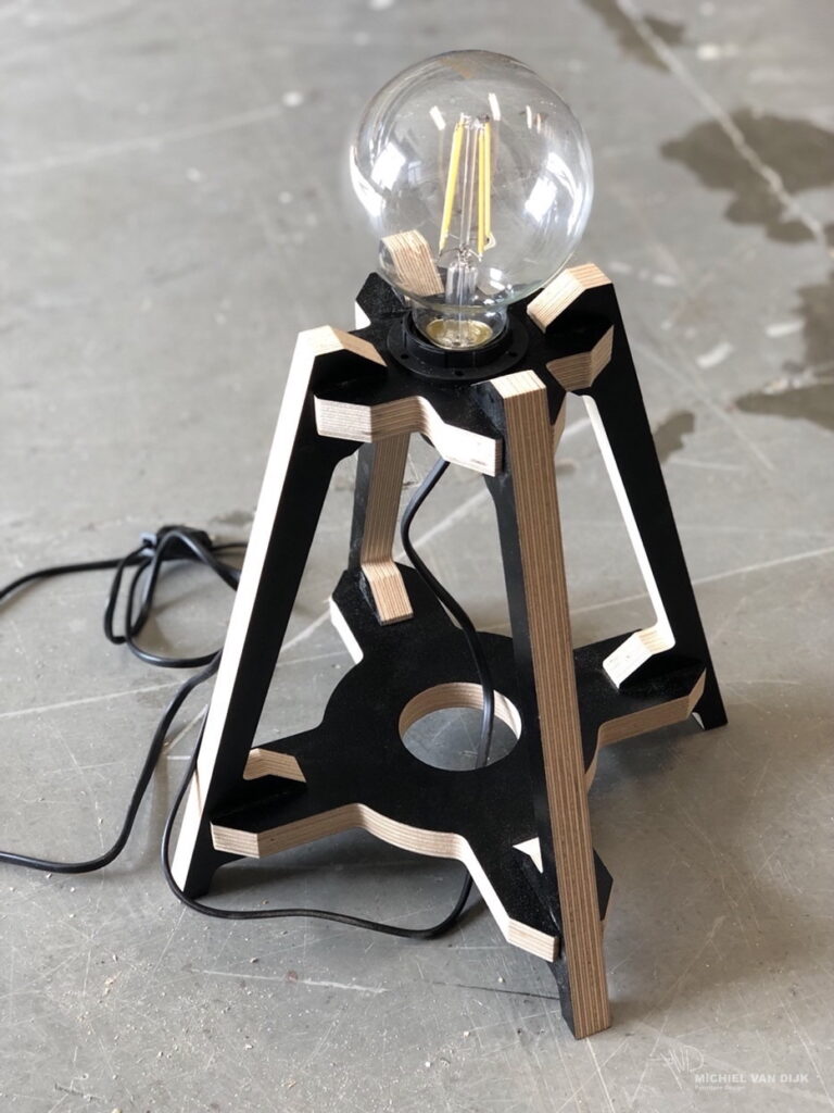 Houten Nacht Lampje