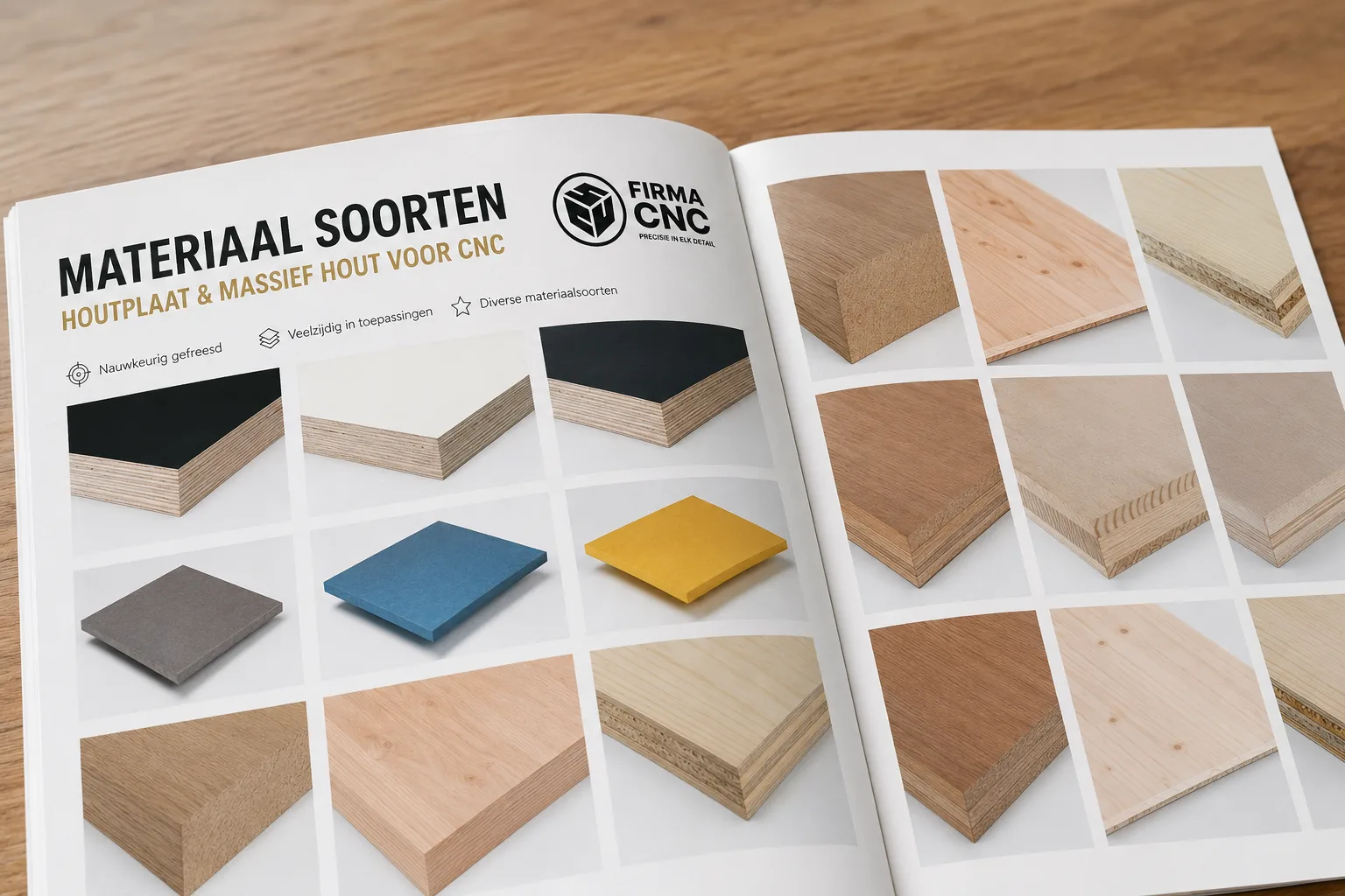 Materiaal Soorten Houtplaat Van De Firma Cnc Utrecht