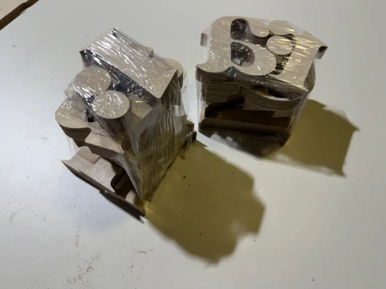 Luxe Houten Berken Multiplex Letter Logo Op Maat Gemaakt Voor Een Kappers Winkel Door De Firma Cnc In Utrecht
