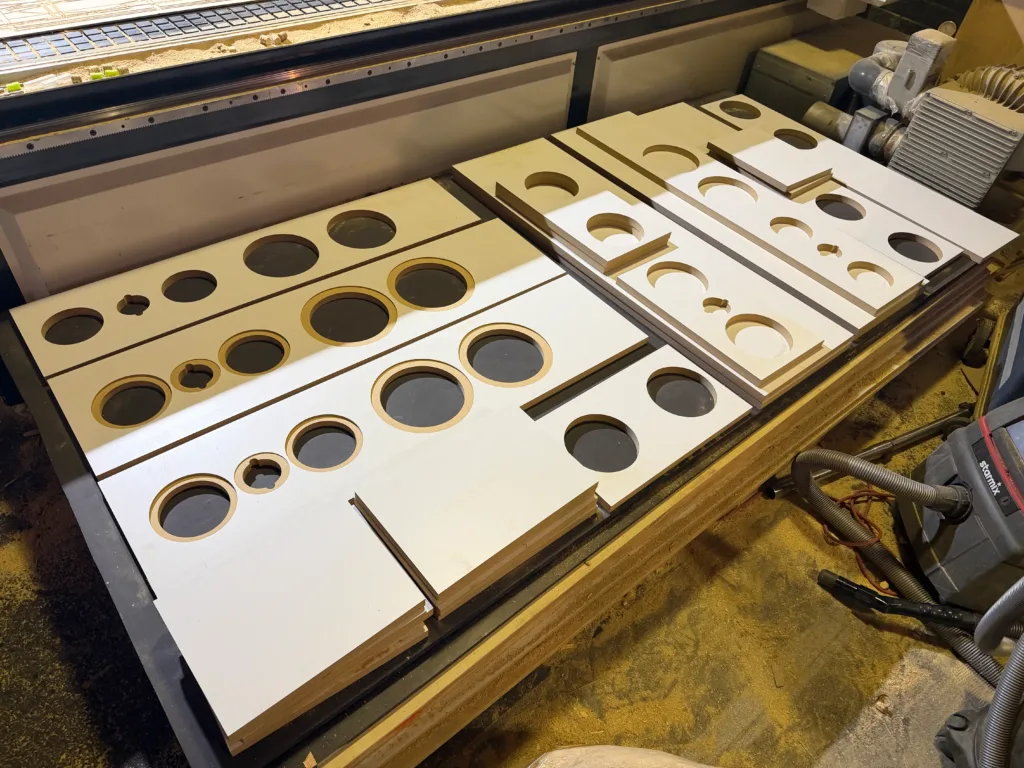 Audio Speaker Onderdelen Pakket Op Maat Gemaakt Door De Firma Cnc In Utrecht Maatwerk Speaker Productie