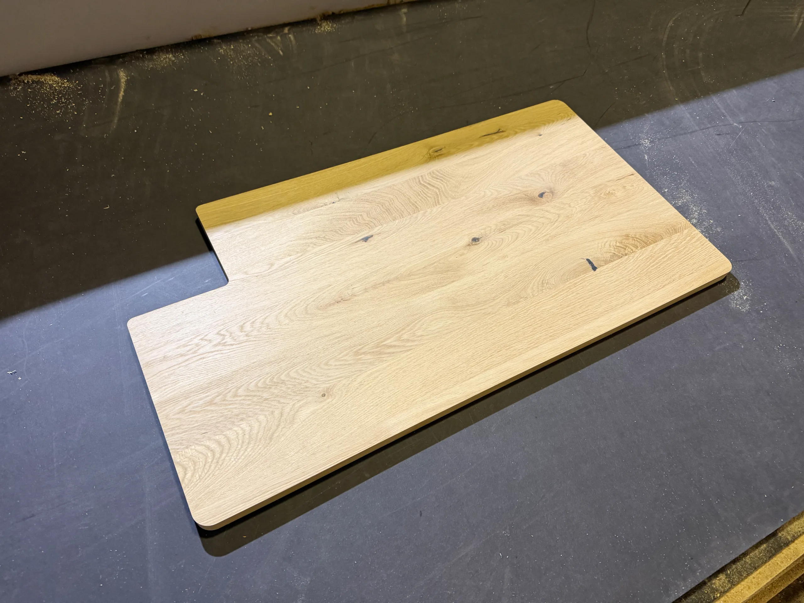 Eiken Camper Tafelblad op Maat