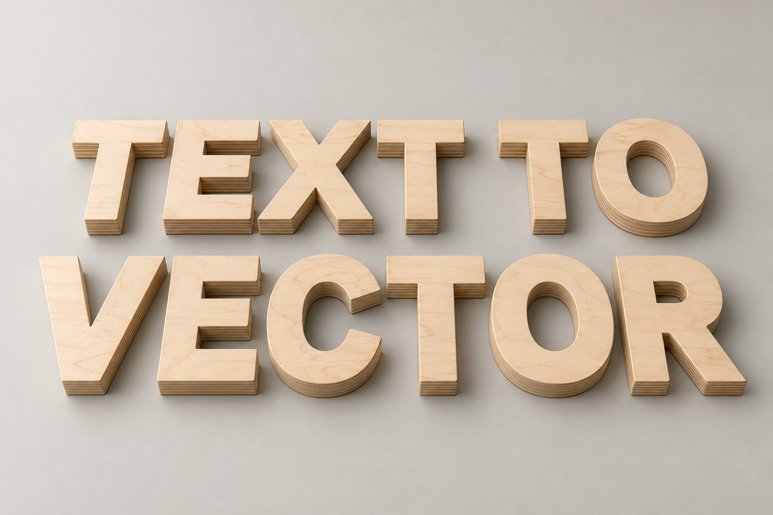 Text To Vector Generator For Cnc An Laser Cutting Files In Wood Or Plywood Or Composite Metal Etcetera Upload A Font And Generate The Cutting File